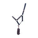 The Princess and the Pony Head Collar &amp; Lead Rope Set by Little Rider - Navy/Peach additional 3