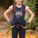The Princess and the Pony Pull on Jodhpurs by Little Rider - Navy/Peach additional 3