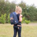 The Princess and the Pony Pull on Jodhpurs by Little Rider - Navy/Peach additional 4