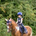 The Princess and the Pony Pull on Jodhpurs by Little Rider - Navy/Peach additional 13