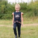 The Princess and the Pony Pull on Jodhpurs by Little Rider - Navy/Peach additional 24