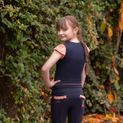 The Princess and the Pony Pull on Jodhpurs by Little Rider - Navy/Peach additional 21