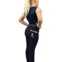 The Princess and the Pony Pull on Jodhpurs by Little Rider - Navy/Peach additional 26