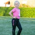 Unicorn Magic Riding Tights by Little Rider - Navy/Pink additional 4