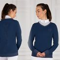 Coldstream Next Generation Crailing Performance Sweater - Oxford Blue additional 3