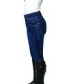 Hy Equestrian Elevate Mizs Style Denim Breeches Dark Blue additional 10