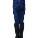 Hy Equestrian Elevate Mizs Style Denim Breeches Dark Blue additional 9