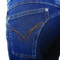 Hy Equestrian Elevate Mizs Style Denim Breeches Dark Blue additional 5