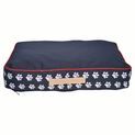 Companion Country Dog Mattress - Navy/White/Red Binding additional 1