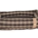 Companion Country Snuggle Dog Bed - Chocolate Check additional 2