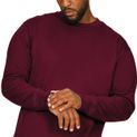 Casual Classics Combed 280 Core Sweatshirt - Burgundy additional 12