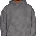Casual Classics Premium Combed 330 Acid Wash Oversize Hood - Acid Charcoal additional 6