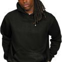 Casual Classics Premium Combed 330 Acid Wash Oversize Hood - Faded Black additional 11