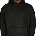 Casual Classics Premium Combed 330 Acid Wash Oversize Hood - Faded Black additional 4