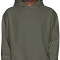 Casual Classics Premium Combed 330 Acid Wash Oversize Hood - Faded Khaki Olive additional 4