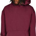 Casual Classics Ringspun Blended 280 Core Oversize Hood - Burgundy additional 12