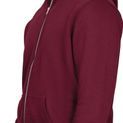 Casual Classics Ringspun Blended 280 Core Zip Hood - Burgundy additional 8