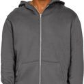 Casual Classics Ringspun Blended 280 Core Zip Hood - Charcoal additional 1