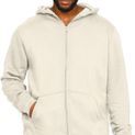 Casual Classics Ringspun Blended 280 Core Zip Hood - Ecru additional 13
