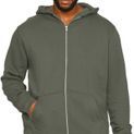 Casual Classics Ringspun Blended 280 Core Zip Hood - Khaki Olive additional 12