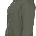 Casual Classics Ringspun Blended 280 Core Zip Hood - Khaki Olive additional 9