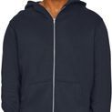 Casual Classics Ringspun Blended 280 Core Zip Hood - Navy Blue additional 2