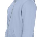 Casual Classics Ringspun Blended 280 Core Zip Hood - Pastel Blue additional 7