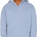 Casual Classics Ringspun Blended 280 Core Zip Hood - Pastel Blue additional 2