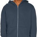 Casual Classics Ringspun Blended 280 Core Zip Hood - Petrol Blue additional 3