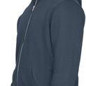 Casual Classics Ringspun Blended 280 Core Zip Hood - Petrol Blue additional 9