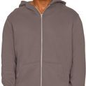 Casual Classics Ringspun Blended 280 Core Zip Hood - Taupe additional 2