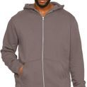 Casual Classics Ringspun Blended 280 Core Zip Hood - Taupe additional 9