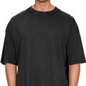 Casual Classics Ringspun Combed 180 Acid Wash Oversize T-Shirt - Faded Black additional 2