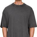 Casual Classics Ringspun Combed 180 Acid Wash Oversize T-Shirt - Faded Charcoal additional 1