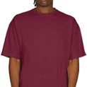 Casual Classics Ringspun Combed 180 Oversize T-Shirt - Burgundy additional 1