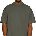 Casual Classics Ringspun Combed 220 Oversize Extended Neck T-Shirt - Khaki Olive additional 2