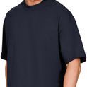 Casual Classics Ringspun Combed 220 Oversize Extended Neck T-Shirt - Navy Blue additional 11