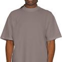 Casual Classics Ringspun Combed 220 Oversize Extended Neck T-Shirt - Taupe additional 2
