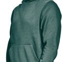 Casual Classics Premium Combed 330 Acid Wash Core Hood - Faded Rainforest Green additional 11