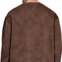 Casual Classics Premium Combed 330 Acid Wash Oversized Sweatshirt - Acid Chocolate additional 5