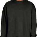 Casual Classics Premium Combed 330 Acid Wash Oversized Sweatshirt - Faded Black additional 2