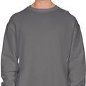 Casual Classics Premium Combed 330 Acid Wash Oversized Sweatshirt - Faded Charcoal additional 1