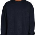 Casual Classics Premium Combed 330 Acid Wash Oversized Sweatshirt - Faded Navy additional 1
