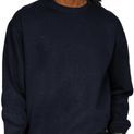 Casual Classics Premium Combed 330 Acid Wash Oversized Sweatshirt - Faded Navy additional 11