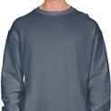 Casual Classics Premium Combed 330 Acid Wash Oversized Sweatshirt - Faded Petrol Blue additional 2