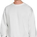 Casual Classics Premium Combed 330 Acid Wash Oversized Sweatshirt - Faded White additional 6