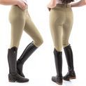 Whitaker B155L Clayton Ladies Breeches With Grip Knee Khaki additional 1