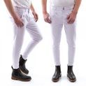 Whitaker B155M Clayton Mens Breeches With Grip Knee White additional 1