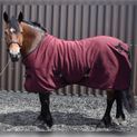 Whitaker R373 Bilbao Bonded Fleece Rug Burgundy/Beige additional 2