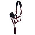 Whitaker Hc160 Club Headcollar &amp; Leadrope Set Burgundy additional 1